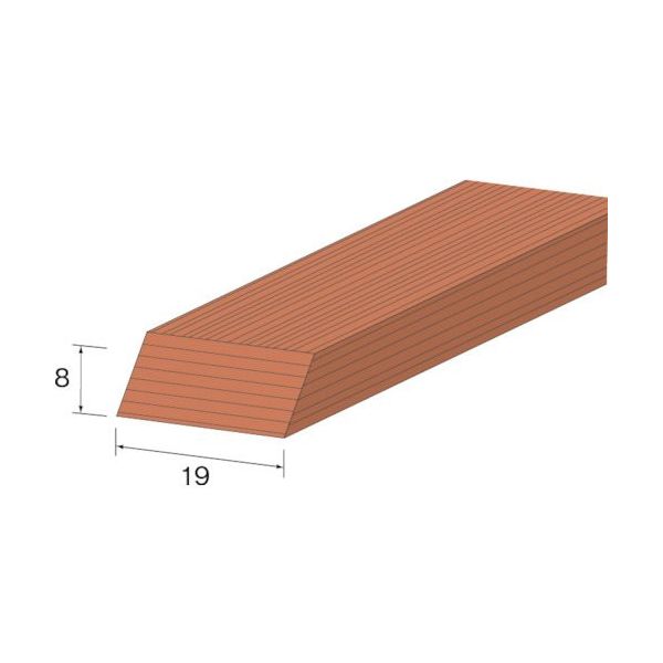 ミニター ミニモ ポリッシングウッドスティック ソフト 平 8×19mm (5個入) RD3706 1袋(5個) 852-7139（直送品）