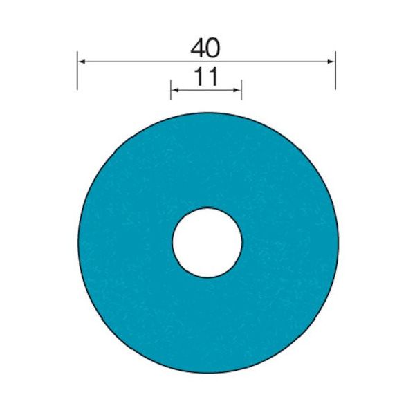 ミニター ミニモ ジルコニアディスク#120 φ40 (100枚入) SA2273 1袋(100枚) 852-5166（直送品）