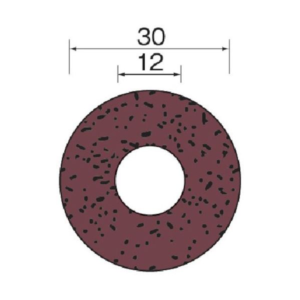 ミニター ミニモ ゴムディスク#120 φ30 (20枚入) SA2753 1袋(20枚) 852-7151（直送品）