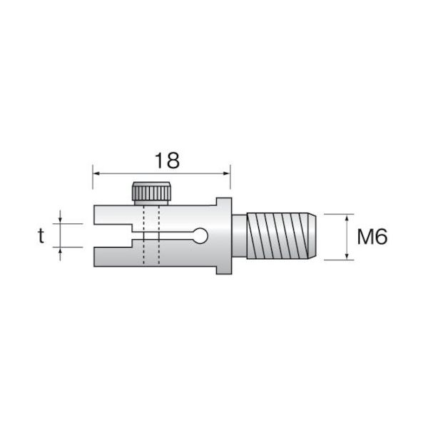 ミニター ミニモ ホルダー t=2mm (2本入) SA8152 1袋(2本) 852-9483（直送品）