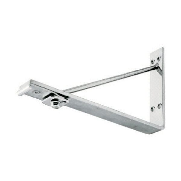 岡田装飾金物 岡田 カーテンレール D30持出Sブラケット200mm用 12Y06 1個 829-1718（直送品）