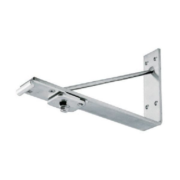 岡田装飾金物 岡田 カーテンレール D40持出Sブラケット 250mm用 15Y07 1個 829-1727（直送品）