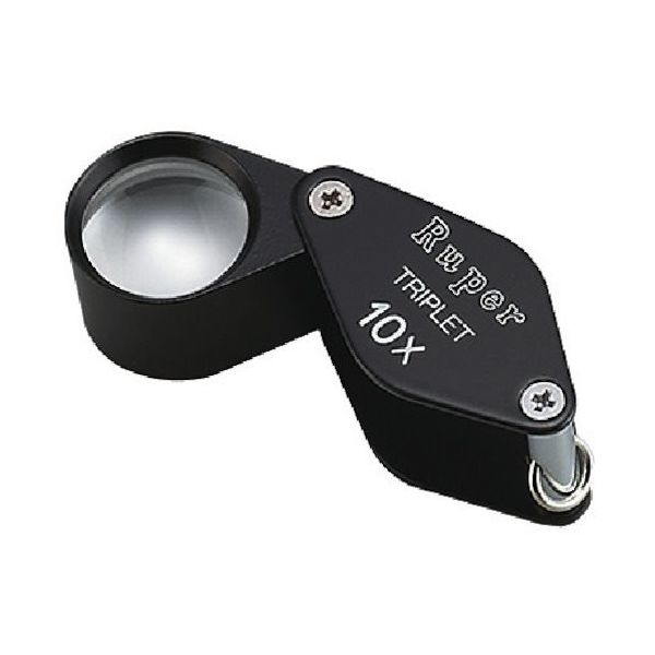 池田レンズ工業 池田レンズ メタルホルダールーペ 倍率10倍 7012 1個 805-1928（直送品）