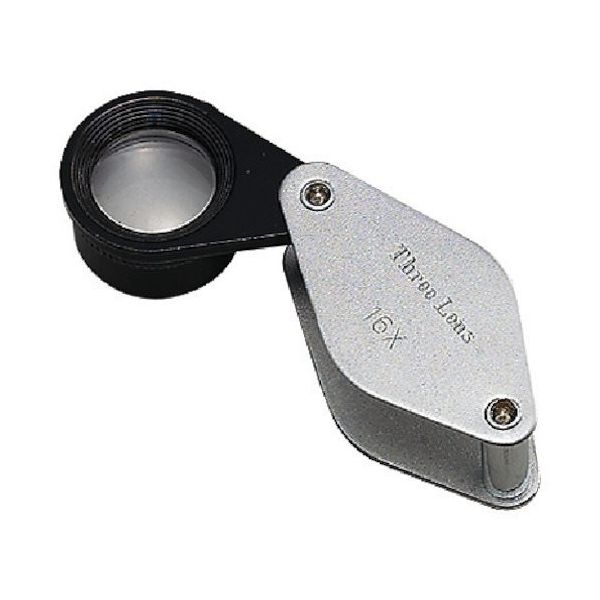 池田レンズ工業 池田レンズ メタルホルダールーペ 倍率16倍 7025 1個 805-1932（直送品）