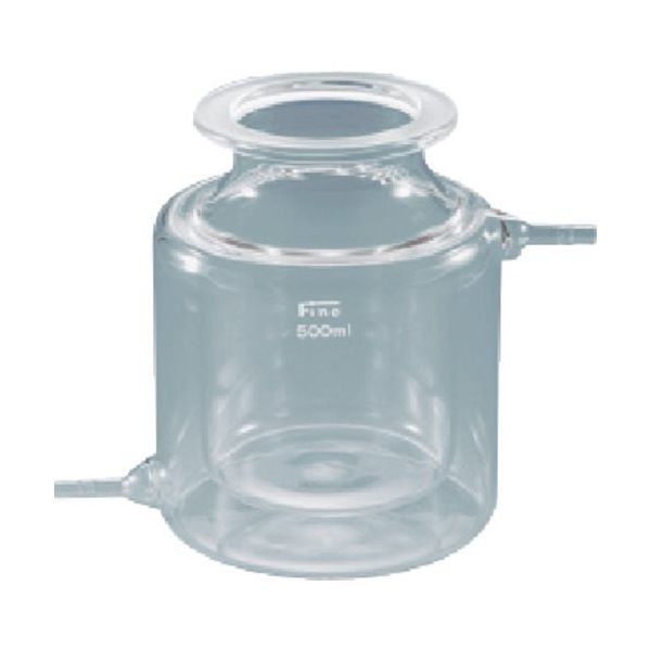 東京硝子器械 TGK Fine共通セパラフラスコJ付平底1000mL 85φ 000-15-47-33 1個 190-6316（直送品）