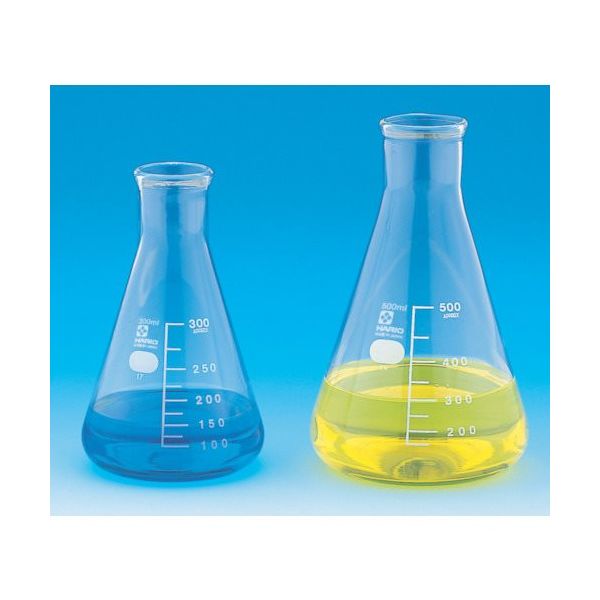 東京硝子器械 TGK 三角フラスコ 1L ハリオ 371013016 1個 296-8771（直送品）