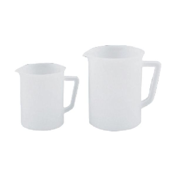 東京硝子器械 TGK Fine手付ビーカー 500mL PE 416-01-13-01 1個 185-8206（直送品）