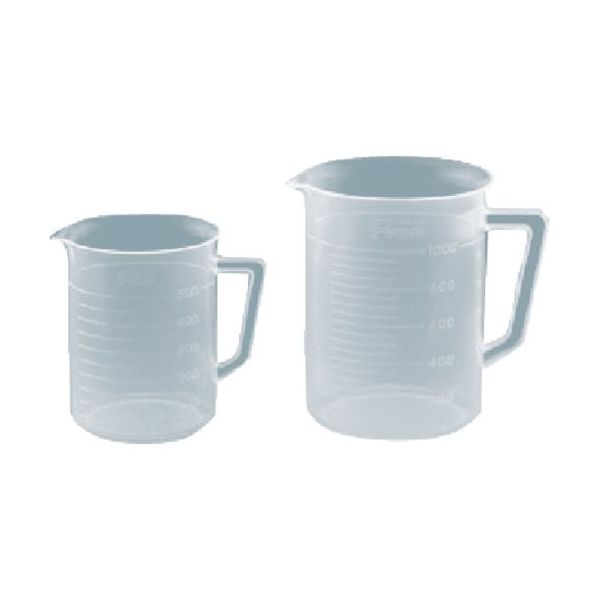 東京硝子器械 TGK Fine手付ビーカー 2L PP 416-01-13-10 1個 185-8882（直送品）