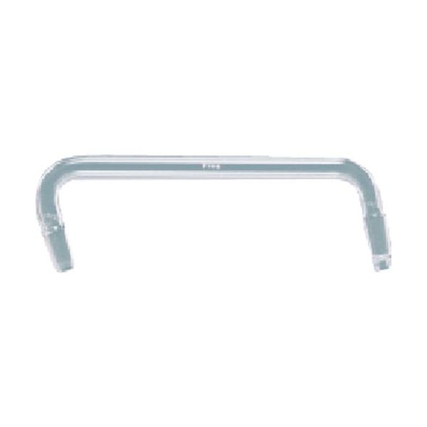 東京硝子器械 TGK F透明連結管下向分留用 19ー19 330-13-83-29 1本 191-0360（直送品）