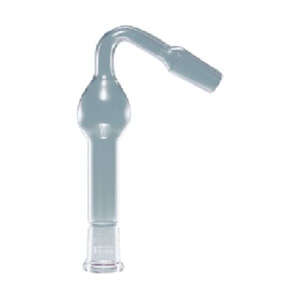 東京硝子器械 TGK 透明カルシウム管曲管60 ゚ 19ー19 330-13-85-34 1個 190-3963（直送品）