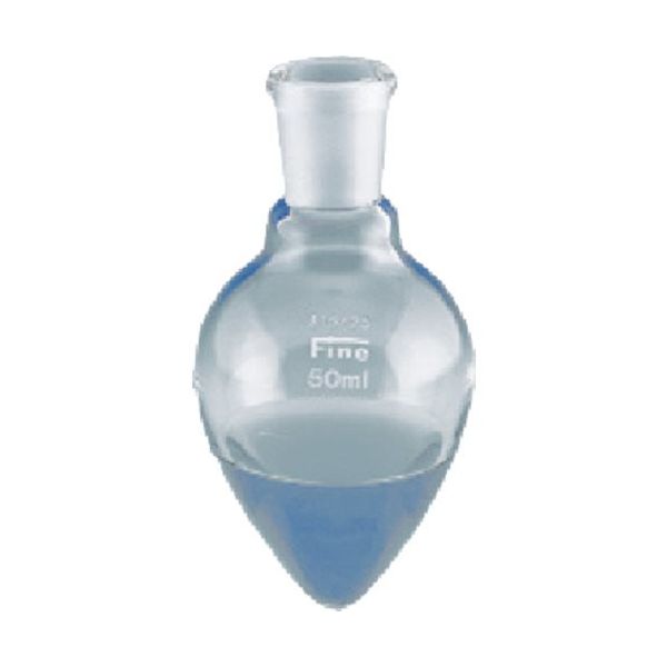 東京硝子器械 TGK Fine共通なし型フラスコ 50mL 24/40 330-15-37-06 1個 190-8700（直送品）