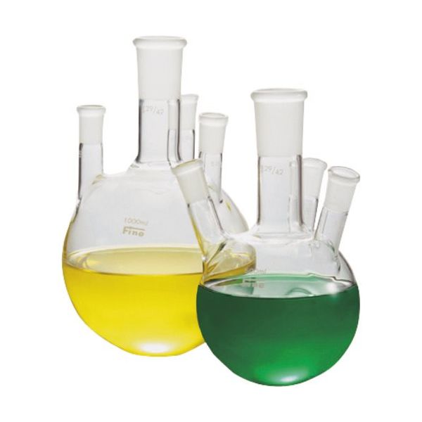 東京硝子器械 TGK Fine共通四口フラスコ 1000mL 29ー15 330-15-42-07 1個 191-3474（直送品）