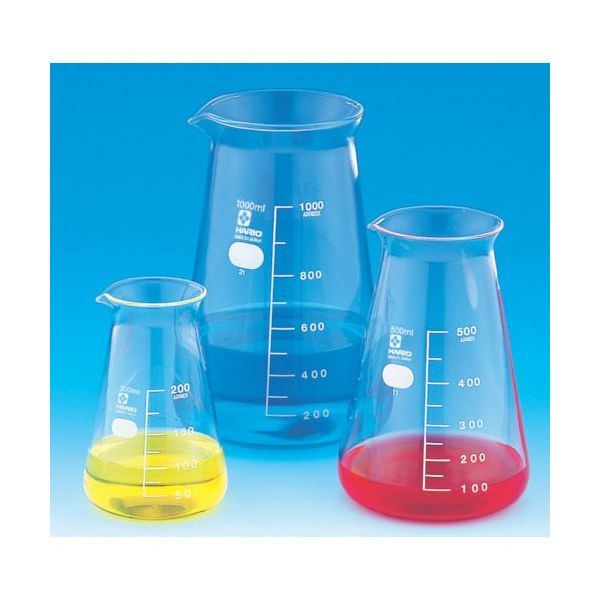 東京硝子器械 TGK コニカルビーカー 300mL シバタ 371011011 1個 296-8592（直送品）