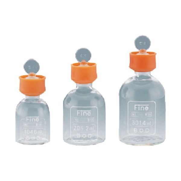 東京硝子器械 TGK Fineふ卵びん ゴムカラー付 200mL 448-05-41-02 1本 186-1366（直送品）