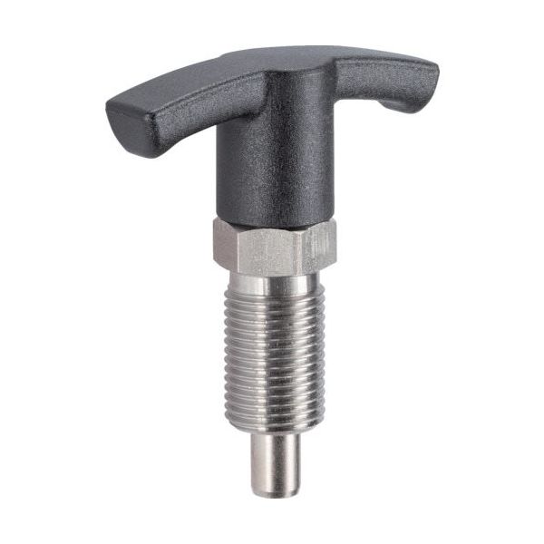 ロームヘルド・ハルダー HALDER インデックスボルト 六角カラー付 Tグリップ付 ステンレス鋼 22110.0926 1個（直送品）