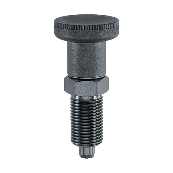 ロームヘルド・ハルダー HALDER インデックスボルト 六角カラー付 ノブ付 快削鋼 22120.0010 1個 120-5433（直送品）