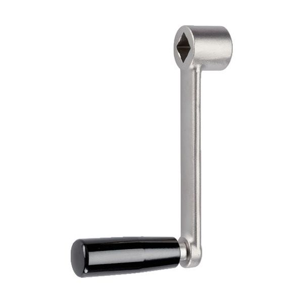 ロームヘルド・ハルダー HALDER ハンドクランク ステンレス鋼 精密鋳造 24330.0550 1個 105-7163（直送品）