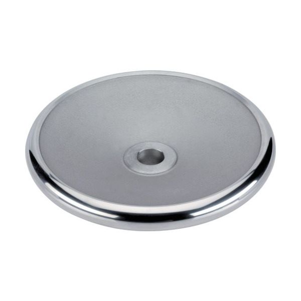 ロームヘルド・ハルダー HALDER ディスクハンドル 形状B キー溝なし 24570.0105 1個 107-8745（直送品）