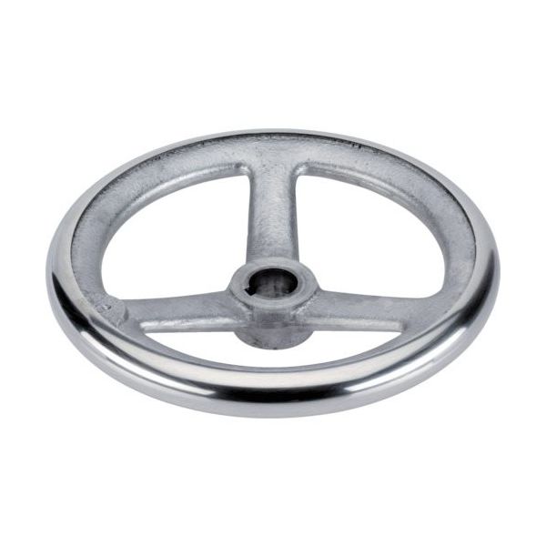 ロームヘルド・ハルダー HALDER スポークハンドル DIN950 軽金属製 キー溝付 NーF A型 24590.0145 1個（直送品）