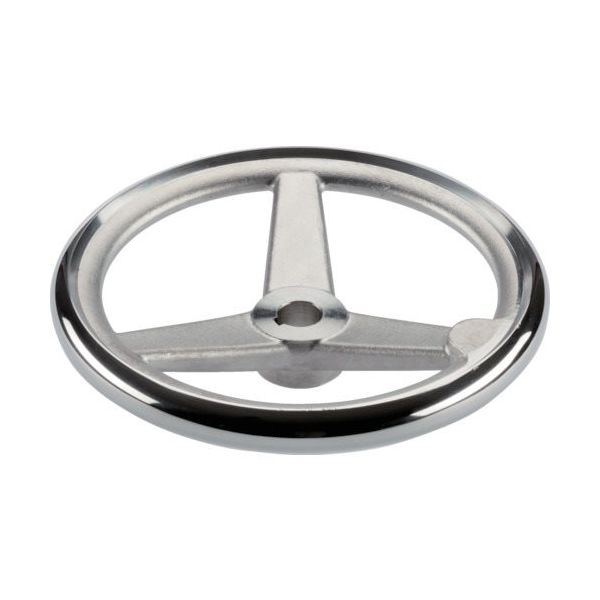 ロームヘルド・ハルダー HALDER スポークハンドル ステンレス鋼 キー溝付 NーF A型 24591.0105 1個 105-8696（直送品）