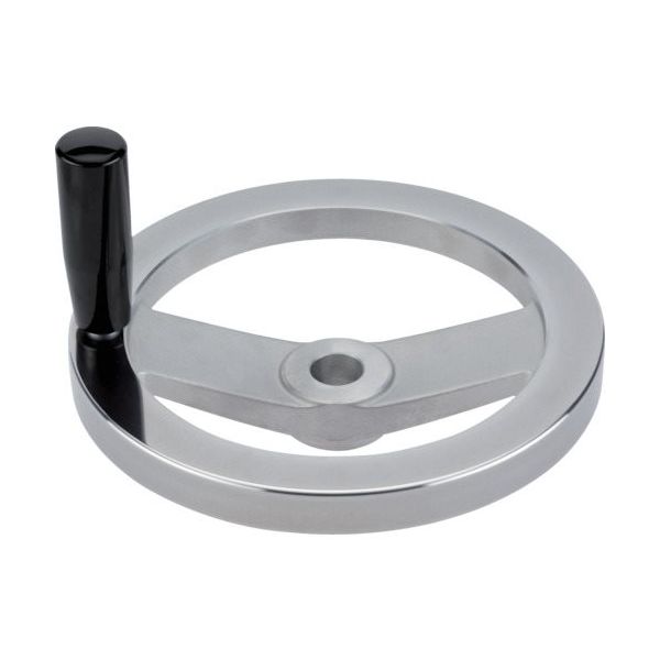 ロームヘルド・ハルダー HALDER スポークハンドル アルミニウム キー溝なし 回転ハンドル付 24610.0211 1個（直送品）