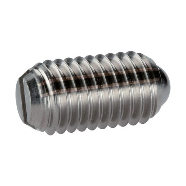 ロームヘルド・ハルダー HALDER スプリングプランジャ ボール、スロット付 ステンレス鋼 ボール径6 22050.0610 1個（直送品）