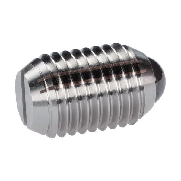 ロームヘルド・ハルダー HALDER スプリングプランジャ セラミックボール スロット付 ボール径3 22050.1605 1個（直送品）