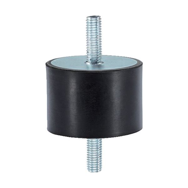 ロームヘルド・ハルダー HALDER ゴム メタルバッファー 両側オネジ付 25150.0262 1個 107-9590（直送品）