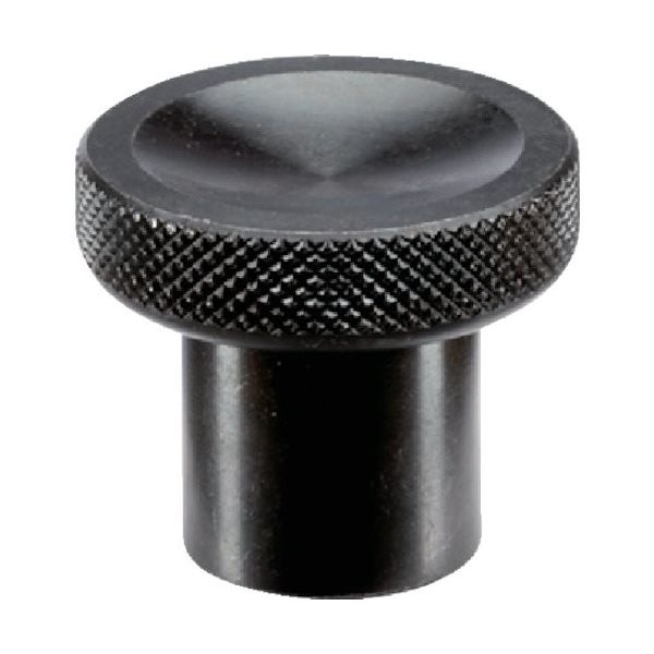 ロームヘルド・ハルダー HALDER ノブ ローレット付 スチール 24520.0028 1個 106-5021（直送品）