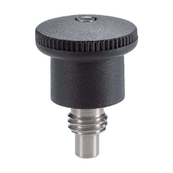 HALDER インデックスボルト ミニ標準 ホールド機構無 SUS 呼び寸10ネジ部M16 22110.0726 1個（直送品）