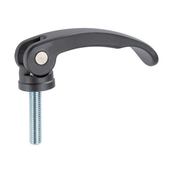 ロームヘルド・ハルダー HALDER 偏心クイッククランプレバー メネジ付 63mm M6 23390.0010 1個 107-8805（直送品）