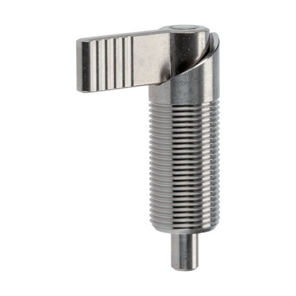 HALDER インデックスボルト 樹脂製キャップ無 SUS 呼び寸12 本体M20×1.5 22120.0332 1個（直送品）