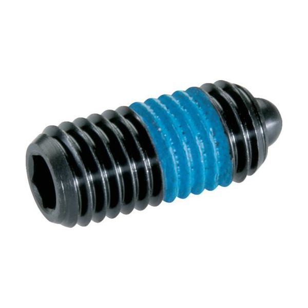 HALDER スプリングプランジャ スラストピン、六角穴付インチステン ボール径0.499 2B030.0254 1個（直送品）