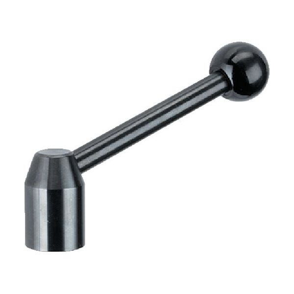 ロームヘルド・ハルダー HALDER クランピングレバー 穴付(メネジなし) スチール 24430.0055 1個 107-2924（直送品）