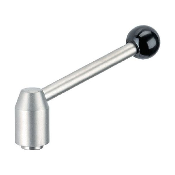 ロームヘルド・ハルダー HALDER 位置調節付クランピングレバー メネジ付 ステンレス鋼 24440.0621 1個 106-4982（直送品）