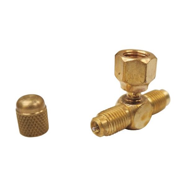 BBKテクノロジーズ BBK アクセスバルブ(ティ)メスフレアスイブル(3個入り) A31854 1パック(3個) 157-7310（直送品）