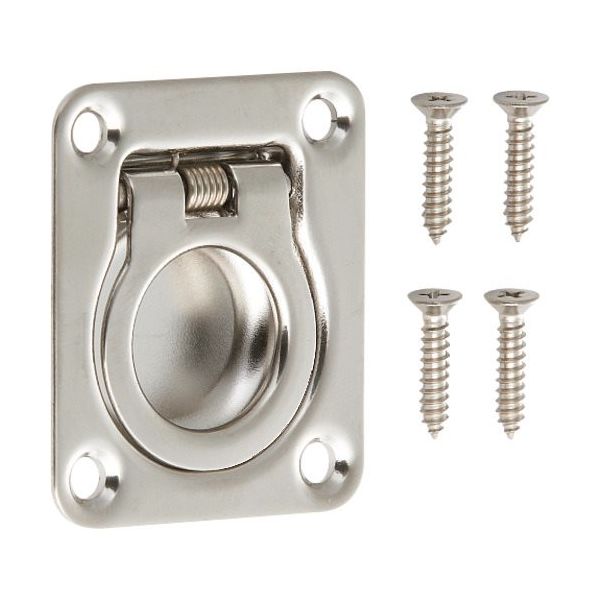 スガツネ工業 SUGATSUNE (100011737)980641ステンレス鋼製ハンドル 980641 1個 132-4557（直送品）