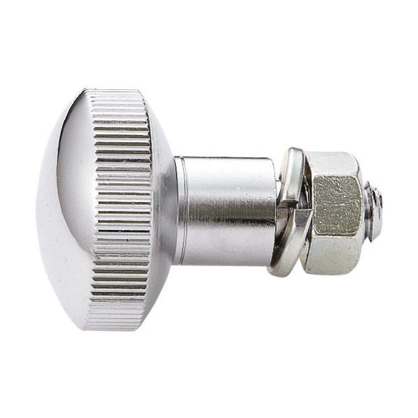 スガツネ工業 SUGATSUNE (100019847)BRTーL6ー10CRローレットつまみ※在庫限り BRT-L6-10CR 1個（直送品）