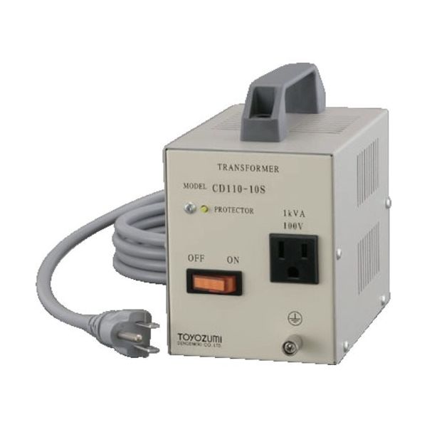 豊澄電源機器 豊澄電源 CDーS海外シリーズ 115V~120V対100V 1KVA CD120-10S 1台 790-3740（直送品）