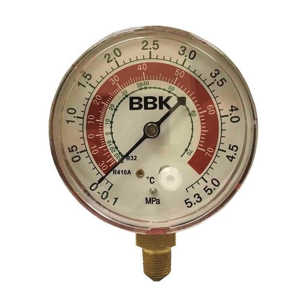 BBKテクノロジーズ BBK 高圧連成計 (R410A) RGBH-68 1個 157-4011（直送品）