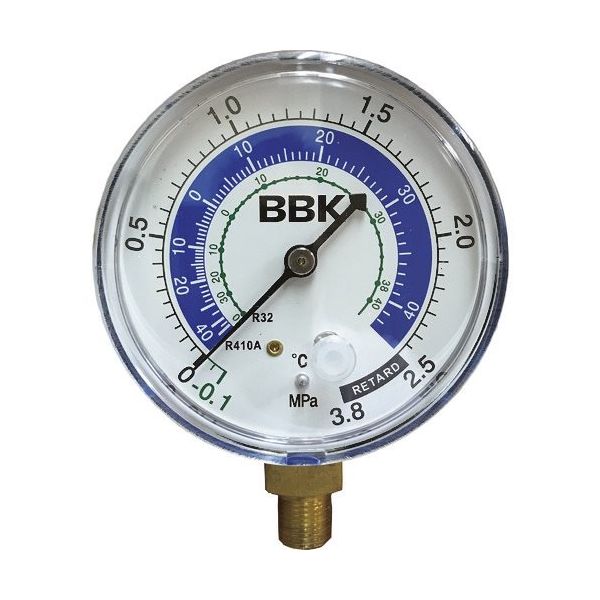 BBKテクノロジーズ BBK 低圧連成計 (R410A) RGBL-68 1個 157-5690（直送品）