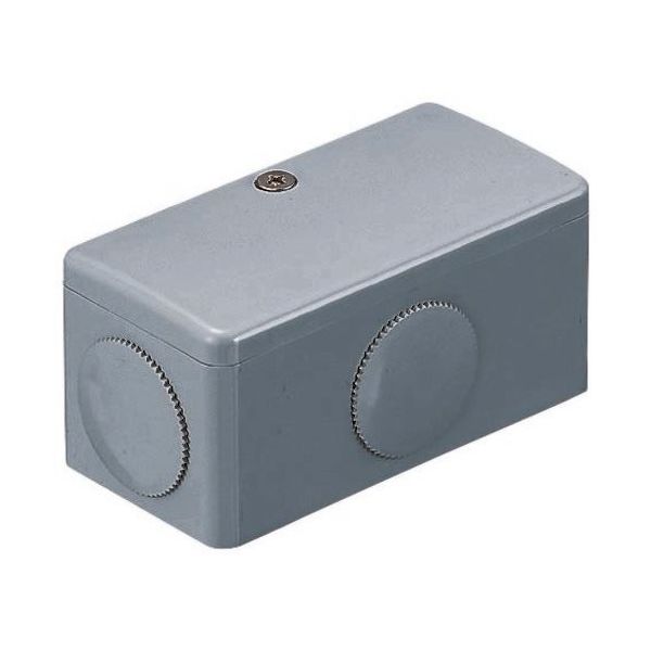 未来工業 未来 ユニバーサルボックス(ブランクタイプ) PVUーBK 1個 229-3334（直送品）