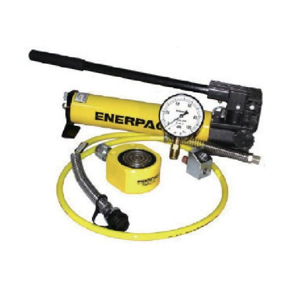 エナパック 単動シリンダ・プラスチックポンプセット シリンダ能力293kN ストローク12.7mm SM-300 1台 838-8259（直送品）