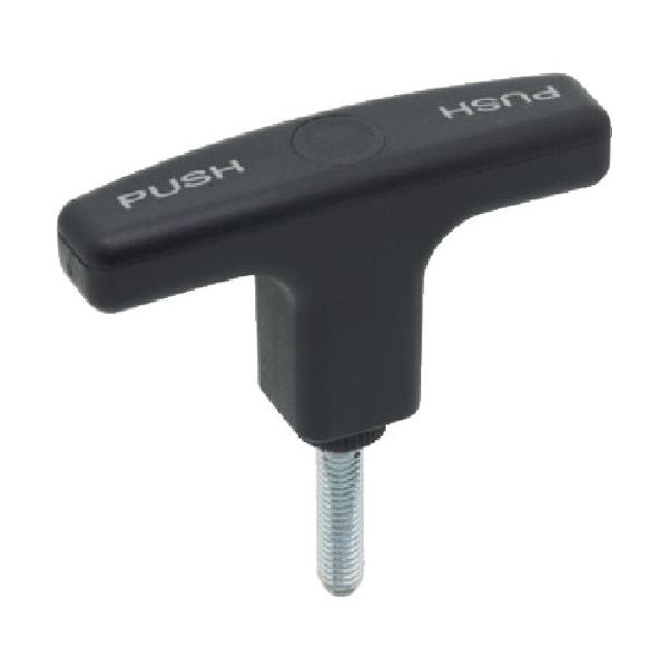 イマオコーポレーション ELESA 安全アジャストT型ハンドル ハンドル径67mm ねじ径M5×0.8 STH67N-M5X10 1個（直送品）