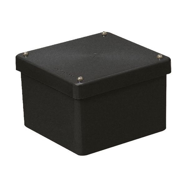 未来工業 未来 防水プールボックス(カブセ蓋) PVP-1208BK 1個 200-1627（直送品）