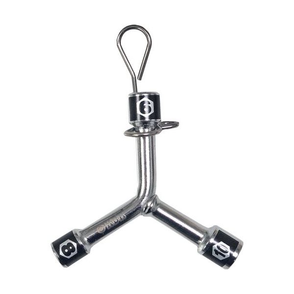 ベストツール KDR Y型ミニボックスレンチ(ハンガーフック付)フルポリッシュ 8x9x10 MYB-1 1本 407-4575（直送品）