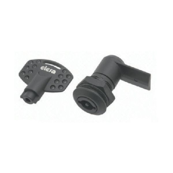 イマオコーポレーション ELESA エンプラ ラッチ(鍵付) EL2-32W 1個 806-1878（直送品）