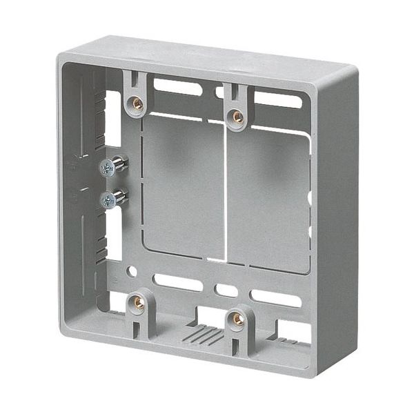 未来工業 未来 モール用スイッチボックス2ヶ用 MSB-2G 1個 205-5376（直送品）