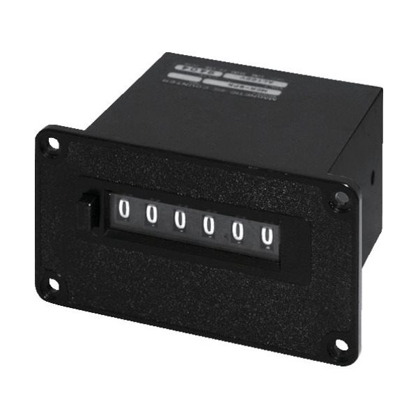 ライン精機 電磁カウンター(リセットツキ)6桁 MCR-6PN AC100V 1個 838 
