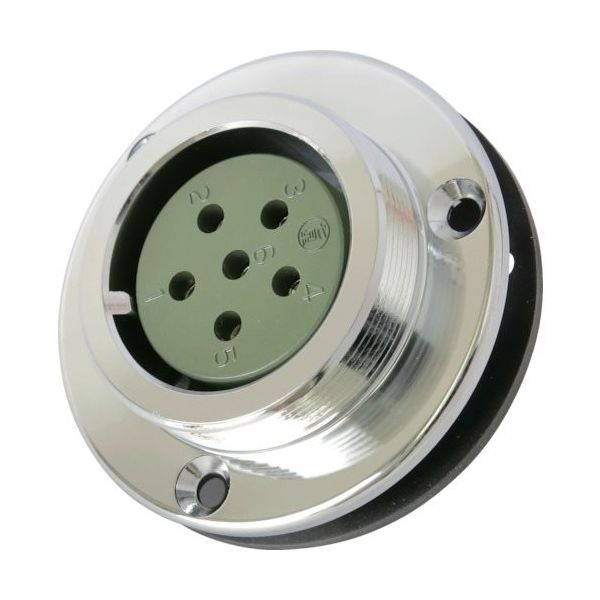 七星科学研究所 七星 防水メタルコネクタ NWPCー44シリーズ 16極 RF NWPC-4416-RF 1個 790-7991（直送品）